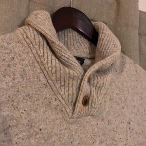 J Crew merino wool sweater with shawl neck - Small